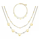 Parure Cuore & Zirconia & Doppio Filo — foto 3
