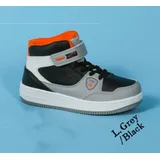 Sneaker Alte Bambino Autunno/Inverno Made in Cina Quotidiano Plateau Anteriore Tonda — foto 2