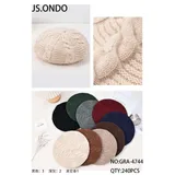 Berretto di Maglia Autunno/Inverno Made in Cina Tempo libero Vari Colori — foto 1