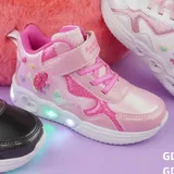 Sneaker Alte Bambina Autunno/Inverno Quotidiano Piatto Tonda — foto 3