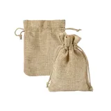 50pz Sacchetti Regalo in Lino 13x18cm — foto 3
