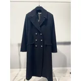 Cappotti Cappotti Classici Donna Autunno/Inverno Made in Italia Quotidiano Colore Unico Standard Bottoni — foto 2