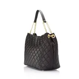 Borsa Spalla Donna Quattro stagioni Made in Italia Quotidiano Colore Unico Cerniera lampo — foto 3