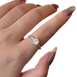 Collana Anello con zirconi varie misure — foto 1
