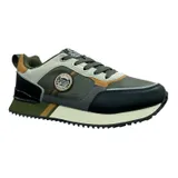 Sneakers basse Uomo Primavera Made in Cina Sportivo Plateau Anteriore Tonda — foto 3