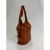 Borsa Spalla Donna Quattro stagioni Made in Italia Quotidiano Colore Unico Cerniera lampo — foto 3
