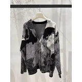 Cardigan Cardigan Donna Autunno/Inverno Made in Cina Quotidiano Vari Colori Standard Multicolore — foto 9