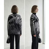 Cardigan Cardigan Donna Autunno/Inverno Made in Cina Quotidiano Vari Colori Standard Multicolore — foto 1