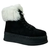 Sneakers Alte Donna Autunno/Inverno Made in Cina Quotidiano Vari Colori Plateau Anteriore Tonda — foto 2