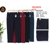 Pantaloni(D) Genere Pantaloni Donna Autunno/Inverno Made in Cina Quotidiano Colore Unico Curvy(taglie forti) — foto 1