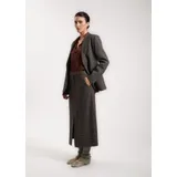 Gonna lunga Donna Autunno/Inverno Made in Italia Quotidiano Vari Colori Standard Quadri Polliammide — foto 1