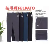 Pantaloni(D) Genere Pantaloni Donna Autunno/Inverno Made in Cina Quotidiano Colore Unico Curvy(taglie forti) — foto 1