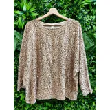 T-Shirt & Top(D) Genere T-Shirt Donna Quattro stagioni Made in Italia Da festa Vari Colori Standard Mimetico Natale — foto 5
