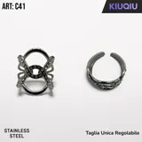 Anello Regolabile in Acciaio Inossidabile - Design Premium e Comfort Assicurato — foto 1