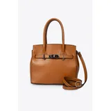 Borsa a Mano Donna Quattro stagioni Made in Italia Quotidiano Vari Colori Cerniera lampo — foto 5