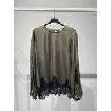 Camicia Camicia Donna Quattro stagioni Made in Italia Quotidiano Vari Colori Standard Pizzo Viscosa — foto 14