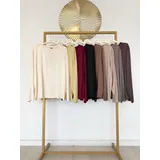 T-Shirt & Top(D) Genere T-Shirt Donna Autunno/Inverno Made in Italia Quotidiano Colore Unico — foto 1