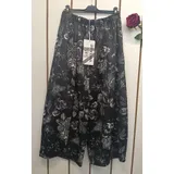 Pantaloni(D) Genere Pantaloni Donna Autunno/Inverno Made in Italia Tempo libero Colori Casuale Curvy(taglie forti) Fiori Poliestere — foto 6