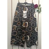 Pantaloni(D) Genere Pantaloni Donna Autunno/Inverno Made in Italia Tempo libero Colori Casuale Curvy(taglie forti) Fiori Poliestere — foto 9