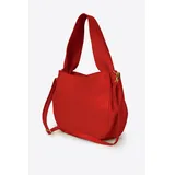 Borsa Spalla Donna Quattro stagioni Made in Italia Quotidiano Vari Colori Cerniera lampo — foto 5