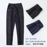 Pantaloni(D) Genere Pantaloni Donna Autunno/Inverno Made in Cina Quotidiano Vari Colori Standard Monocromo elastico — foto 1