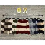 Maglierie&Felpe(D) Genere Pullover Pullover Donna Inverno Made in Italia Quotidiano Vari Colori Standard Righe — foto 1