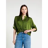 Camicie(D) Genere Camicia Camicia Donna Quattro stagioni Made in Italia Quotidiano Colore Unico Standard Pelle — foto 1