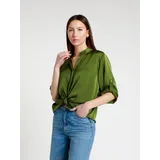 Camicie(D) Genere Camicia Camicia Donna Quattro stagioni Made in Italia Quotidiano Colore Unico Standard Pelle — foto 4