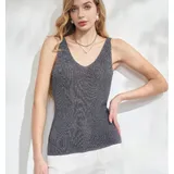 T-Shirt & Top(D) Genere Canottiera Donna Primavera/Estate Made in Cina Quotidiano Vari Colori Standard — foto 3