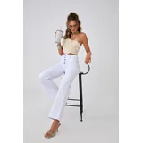 Jeans(D) Genere Jeans Larghi Donna Quattro stagioni Made in Cina Tempo libero Colore Unico Standard — foto 3