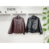 Giacche(D) Genere Giacca di Pelle Giacca Donna Quattro stagioni Made in Italia Quotidiano Vari Colori Curvy(taglie forti) — foto 1