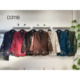 Giacche(D) Genere Giacca Blazer Donna Quattro stagioni Made in Italia Quotidiano Vari Colori Standard — foto 1