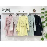 Giacche(D) Genere Giacca a vento Giacca a Vento Donna Primavera Made in Italia Quotidiano Vari Colori Standard Monocromo — foto 1