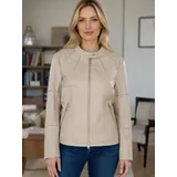 Giacche(D) Genere Giacca a vento Giacca a Vento Donna Quattro stagioni Made in Cina Quotidiano Vari Colori Curvy(taglie forti) in pelle — foto 8