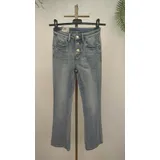Jeans(D) Genere Jeans Slim Fit Donna Primavera/Estate Made in Cina Quotidiano Colore Unico Standard Monocromo — foto 3