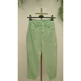 Jeans(D) Genere Jeans Slim Fit Donna Primavera/Estate Made in Cina Quotidiano Colore Unico Standard Monocromo — foto 3