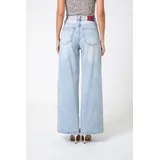 Jeans(D) Genere Jeans Larghi Donna Quattro stagioni Made in Cina Tempo libero Colore Unico Standard — foto 4