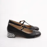 Scarpe con Tacchi(D) Genere Decolleté Donna Quattro stagioni Made in Cina Quotidiano Tacco Largo Tonda
SAMPIETRINI — foto 5