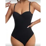 Body modellante con spalline removibili, spalline trasparenti incluse — foto 4