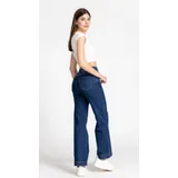 Jeans(D) Genere Jeans Slim Fit Donna Quattro stagioni Made in Cina Quotidiano Colore Unico Standard Monocromo — foto 3