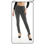 Pantaloni(D) Genere Pantaloni Donna Primavera/Estate Made in Italia Quotidiano Vari Colori Petite Monocromo elastico — foto 1