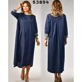 Vestiti Genere Donna Primavera/Estate Made in Italia Quotidiano Colore Unico Curvy(taglie forti) Monocromo — foto 1