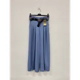 Pantaloni(D) Genere Pantaloni Donna Primavera/Estate Made in Italia Quotidiano Vari Colori Standard Monocromo Viscosa elastico — foto 3