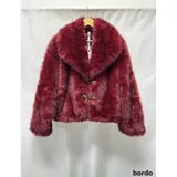 Cappotti(D) Genere Giacche Invernale Cappotti Corti Donna Autunno/Inverno Made in Cina Quotidiano Vari Colori Standard Monocromo — foto 4