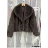 Cappotti(D) Genere Giacche Invernale Cappotti Corti Donna Autunno/Inverno Made in Cina Quotidiano Vari Colori Standard Monocromo — foto 5