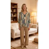 Camicie(D) Genere Camicia Camicia Casual Donna Primavera/Estate Made in Cina Quotidiano Vari Colori Standard Stampata Viscosa — foto 4