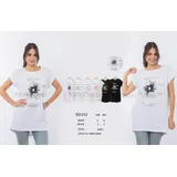 T-Shirt Donna Primavera/Estate Made in Cina Quotidiano Standard — foto 1