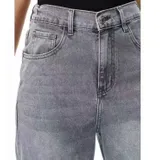 Jeans(D) Genere Jeans Larghi Donna Primavera/Estate Made in Cina Quotidiano Colore Unico Standard Monocromo — foto 4