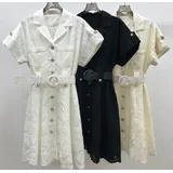Vestiti Genere Vestiti Donna Primavera/Estate Made in Cina Quotidiano Vari Colori Standard Monocromo Viscosa — foto 3