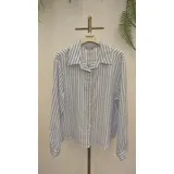 Camicie(D) Genere Camicia Camicia Casual Donna Primavera/Estate Made in Cina Quotidiano Vari Colori Standard Stampata Cotone — foto 6
